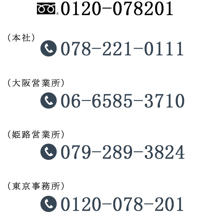 お問い合わせ番号一覧