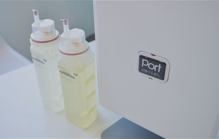 フレグランスを広範囲に均一に拡散